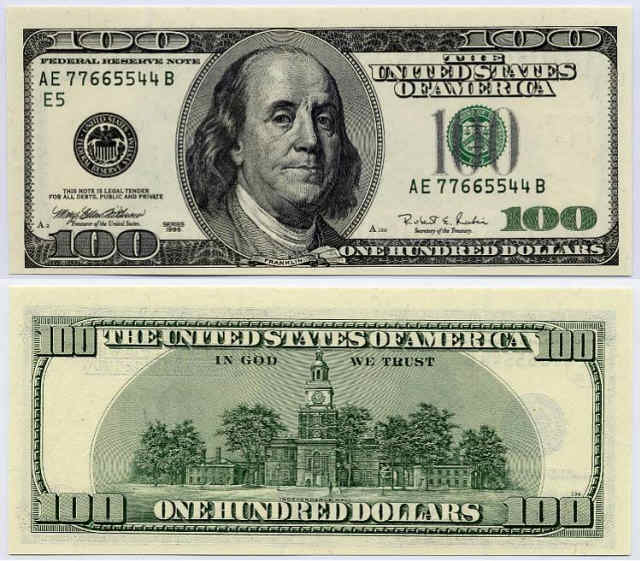 100 Dólar EE.UU.